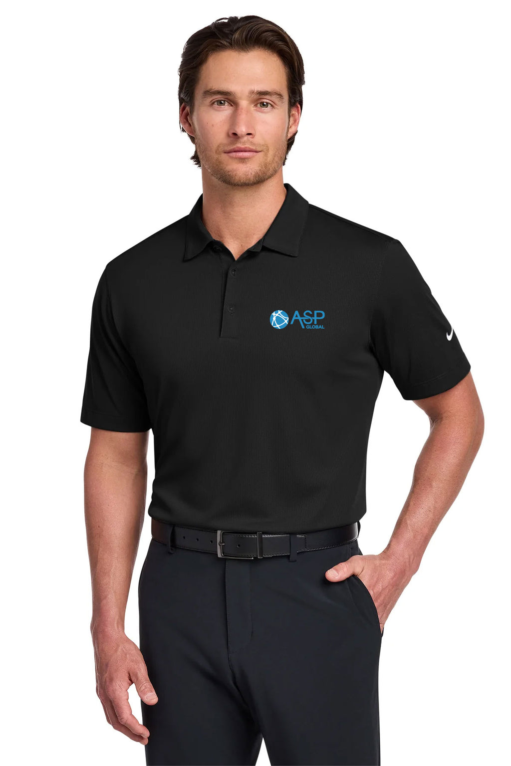 Nike Dri-FIT Vertical Mesh Polo.