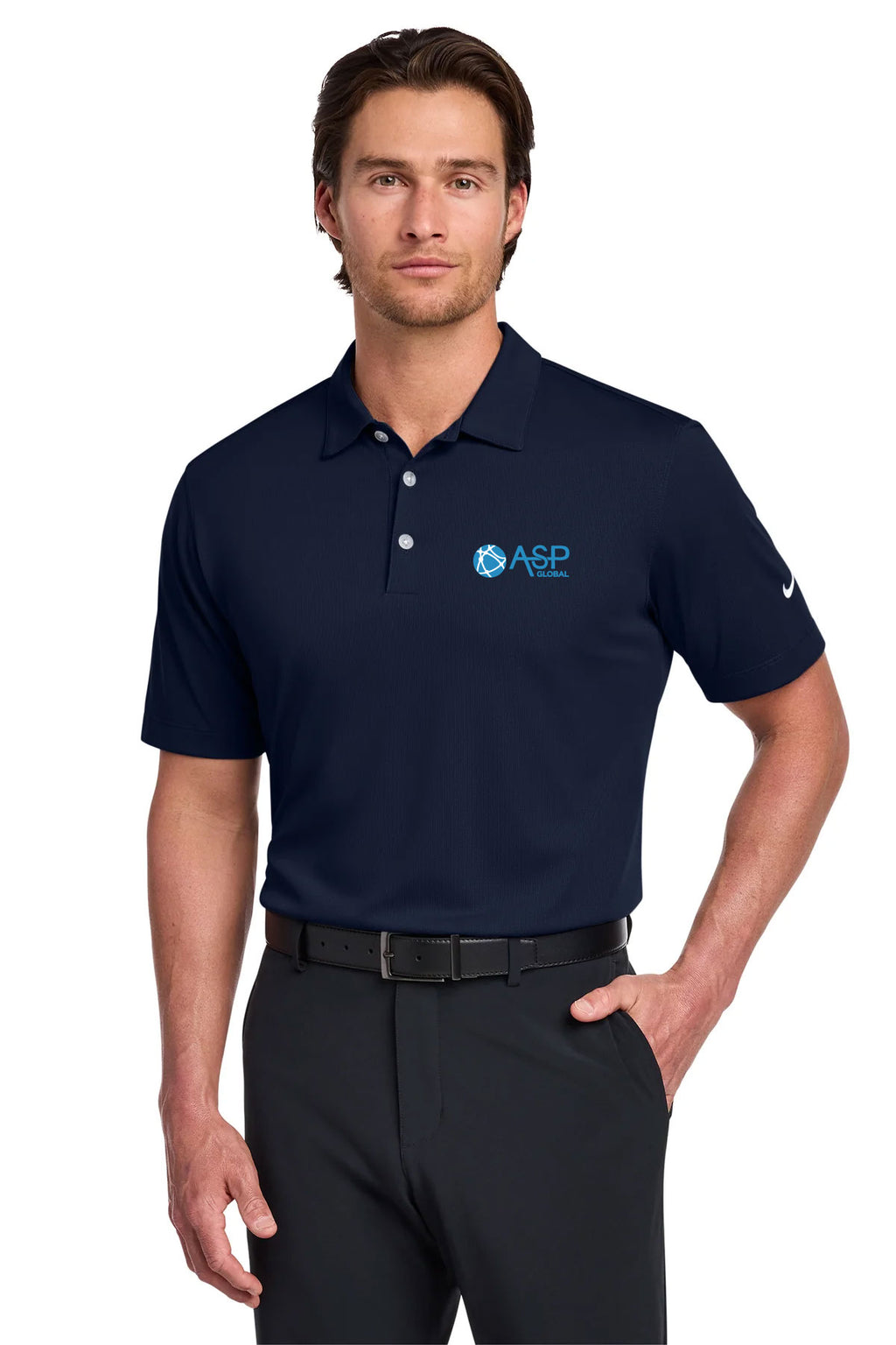 Nike Dri-FIT Vertical Mesh Polo.