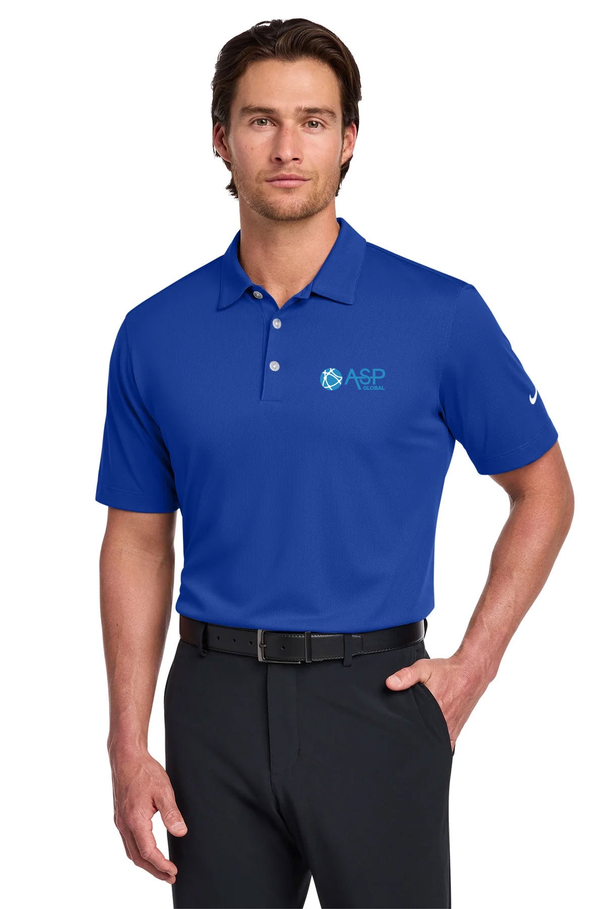 Nike Dri-FIT Vertical Mesh Polo.