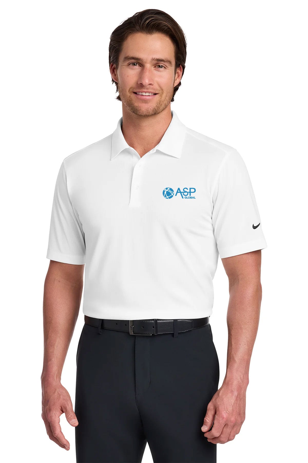 Nike Dri-FIT Vertical Mesh Polo.