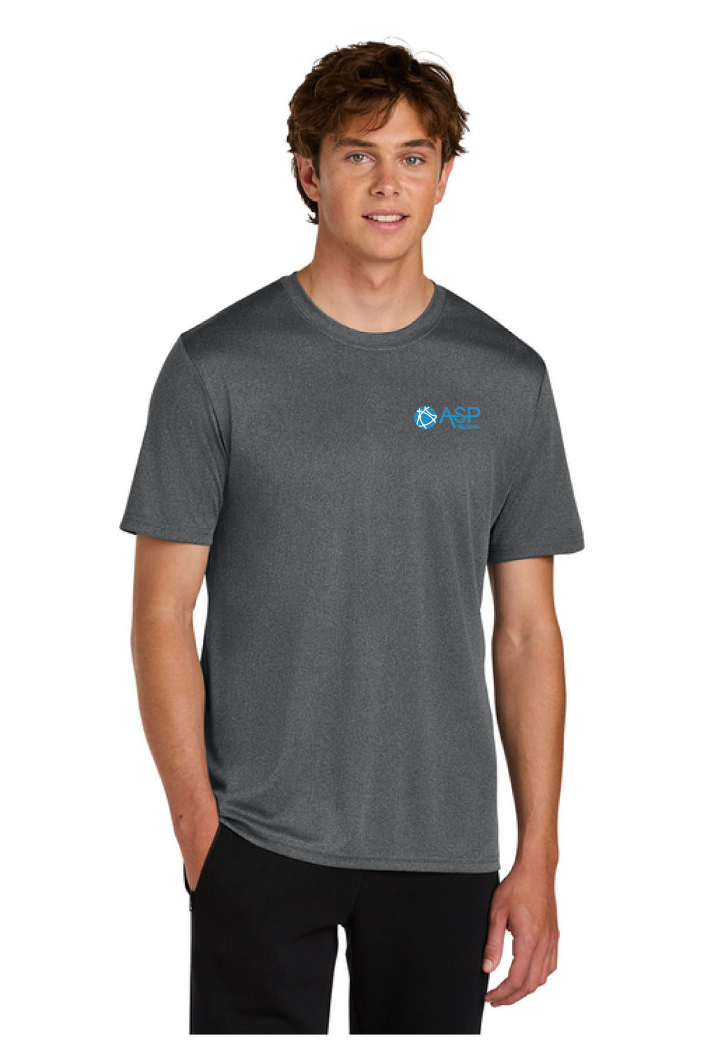Port & Co Heather Performance Tee