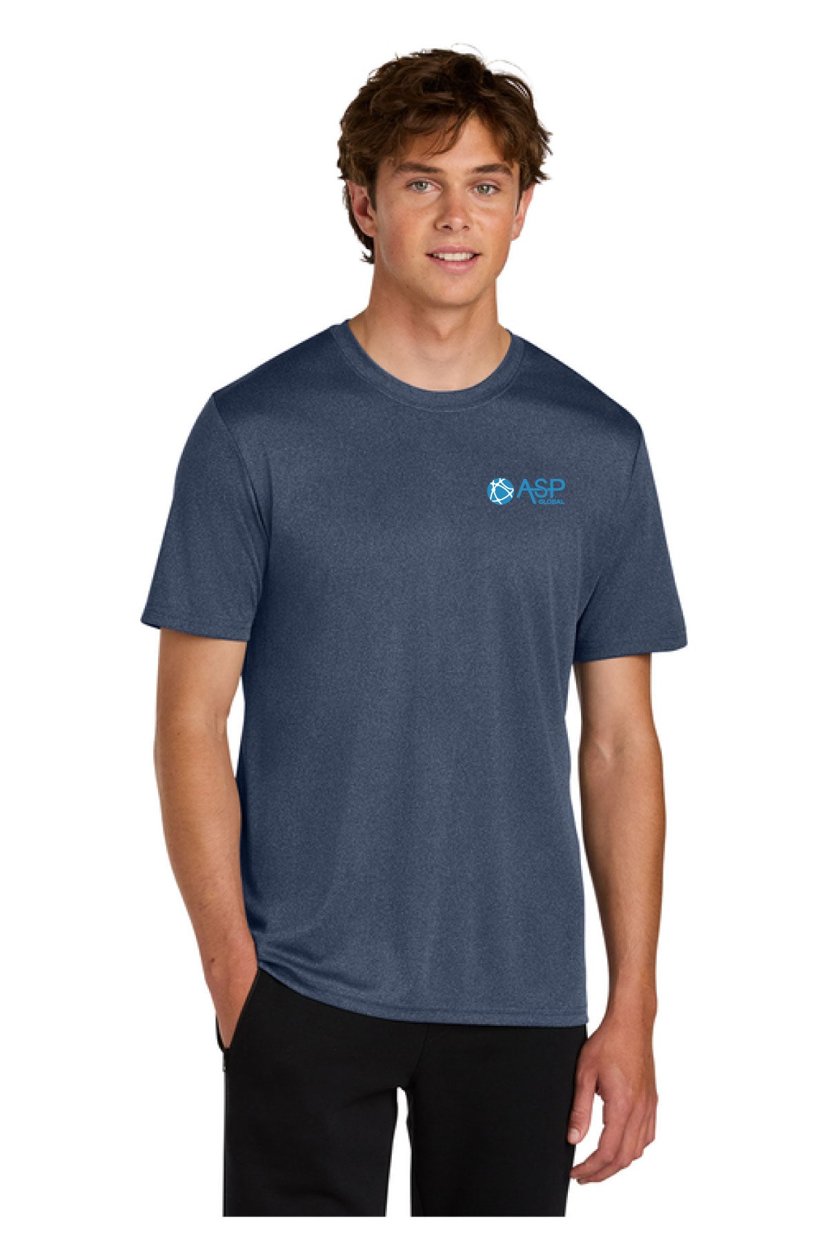 Port & Co Heather Performance Tee
